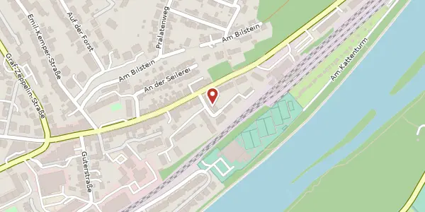 Karte der Umgebung von Ruhrtalstr. 373, 45219 Essen