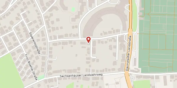 Karte der Umgebung von Schützenhüttenweg 53, 60598 Frankfurt