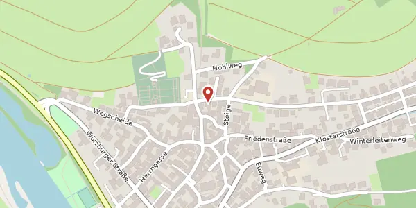 Karte der Umgebung von Schulstr. 2a, 97236 Randersacker