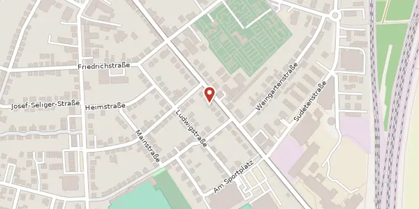 Karte der Umgebung von Darmstädter Str. 75, 64521 Groß-Gerau