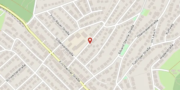 Karte der Umgebung von Rankestraße 18, 70619 Stuttgart