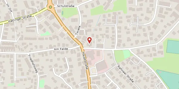 Karte der Umgebung von Hauptstraße 16 A, 25488 Holm