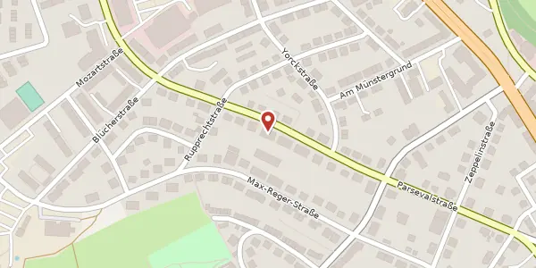Karte der Umgebung von August-Mohl-Str. 13, 95030 Hof