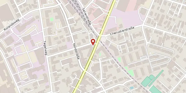 Karte der Umgebung von Detmolder Str. 31, 33102 Paderborn