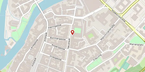 Karte der Umgebung von Neustadt 532 - 533, 84028 Landshut