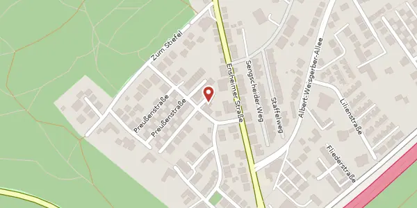 Karte der Umgebung von Preußenstraße 4 a, 66386 St. Ingbert