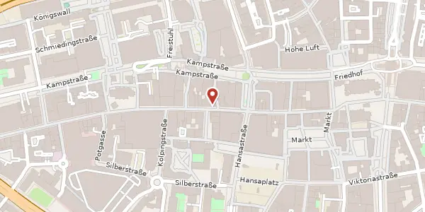 Karte der Umgebung von Westenhellweg 43, 44137 Dortmund