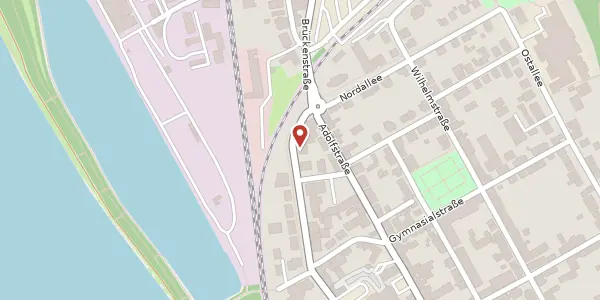 Karte der Umgebung von Westallee 1, 56112 Lahnstein