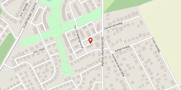 Karte der Umgebung von Weißlingweg 4, 14532 Stahnsdorf