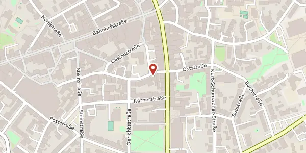 Karte der Umgebung von Wiesenstr. 5, 58452 Witten