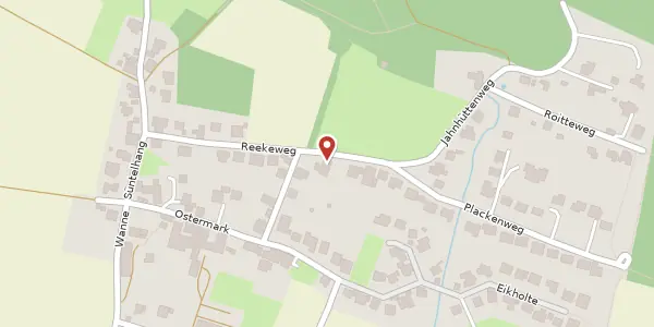 Karte der Umgebung von Reekeweg 20, 31787 Hameln