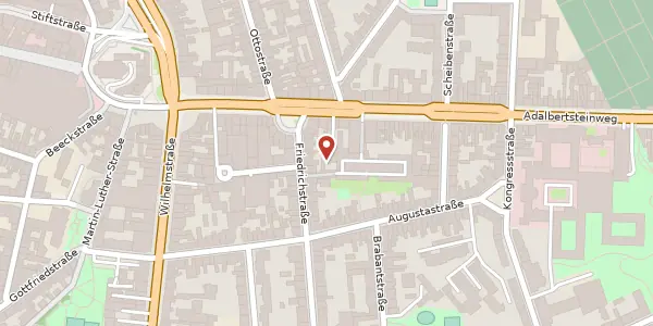 Karte der Umgebung von Friedrichstr. 17-19, 52070 Aachen