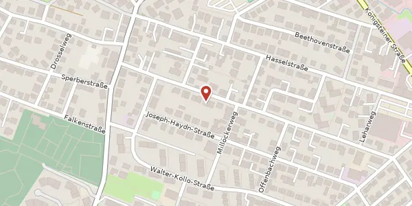 Karte der Umgebung von Händelstr. 16, 65812 Bad Soden