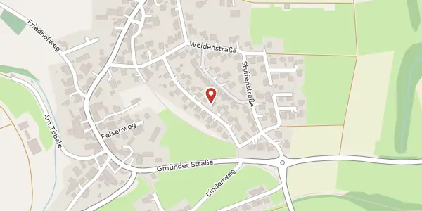Karte der Umgebung von Bürenstraße 15, 73037 Göppingen