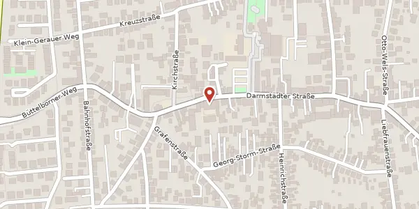 Karte der Umgebung von Darmstädter Str. 29, 64331 Weiterstadt