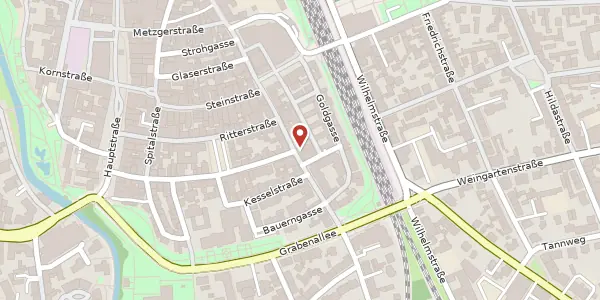 Karte der Umgebung von Lange Straße 47, 77652 Offenburg