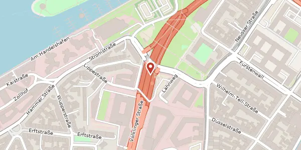 Karte der Umgebung von Stadttor 1, 40219 Düsseldorf