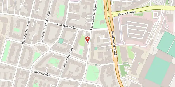 Karte der Umgebung von Wohlwillstraße 51, 20359 Hamburg