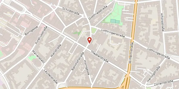 Karte der Umgebung von Harscampstr. 81, 52062 Aachen