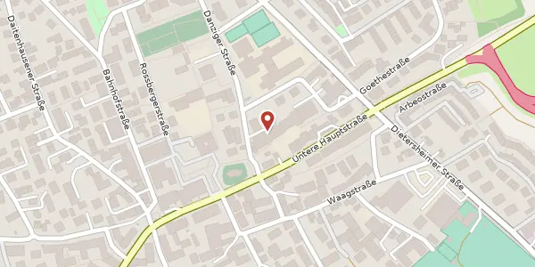 Karte der Umgebung von Danziger Str. 2, 85386 Eching