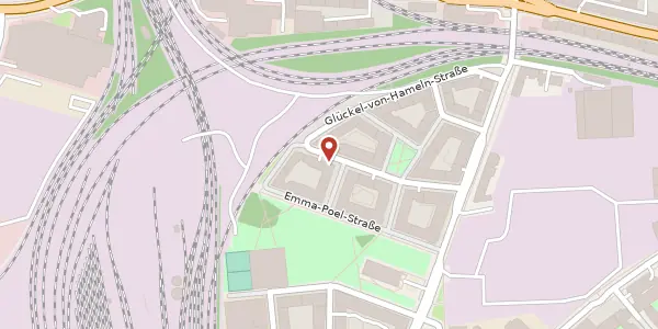 Karte der Umgebung von Eva-Rühmkorf-Straße 11, 22765 Hamburg