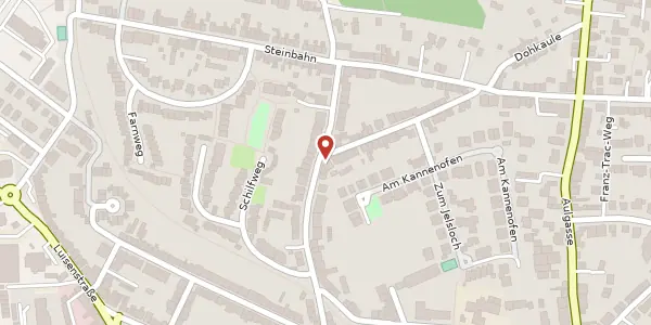Karte der Umgebung von Waldstraße 62, 53721 Siegburg