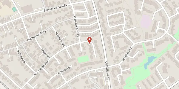Karte der Umgebung von Am Holzplatz 31, 48249 Dülmen