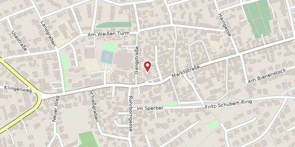 Karte der Umgebung von Marktstr. 33-35, 60388 Frankfurt