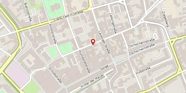 Karte der Umgebung von Rudolf-Diener-Straße 22, 07545 Gera