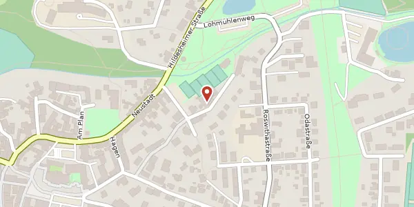 Karte der Umgebung von Tennisplatzweg 3a, 37581 Bad Gandersheim