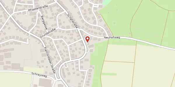 Karte der Umgebung von Affalterbacher Straße 5, 71729 Erdmannhausen