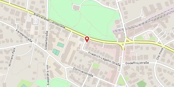 Karte der Umgebung von Friedrich-Legahn-Straße 21, 22587 Hamburg