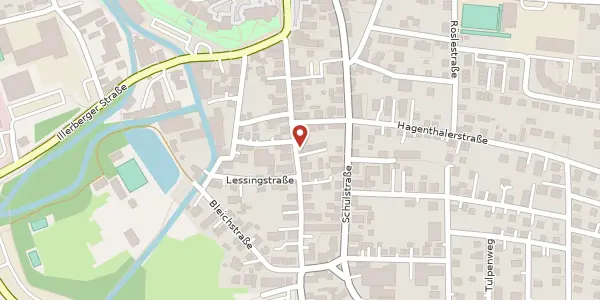 Karte der Umgebung von Memminger Str. 23, 89264 Weißenhorn
