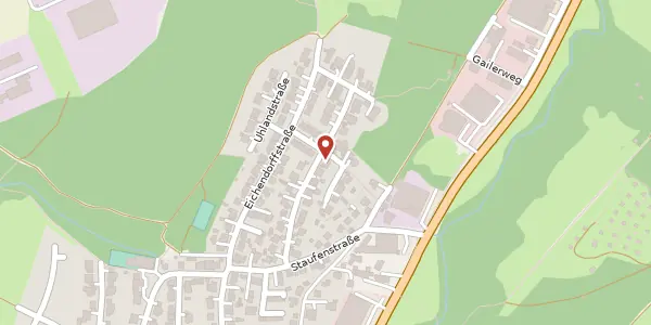 Karte der Umgebung von Lenaustraße 20, 73095 Albershausen
