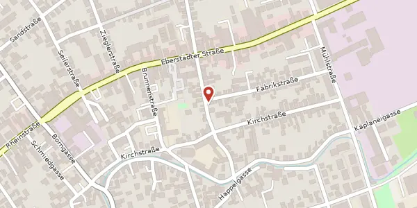 Karte der Umgebung von Pfarrgasse 23, 64319 Pfungstadt