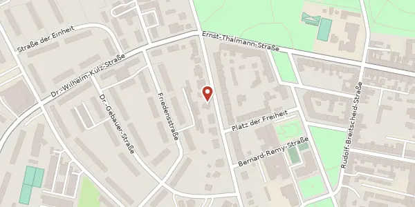 Karte der Umgebung von Parkstr. 15, 19322 Wittenberge