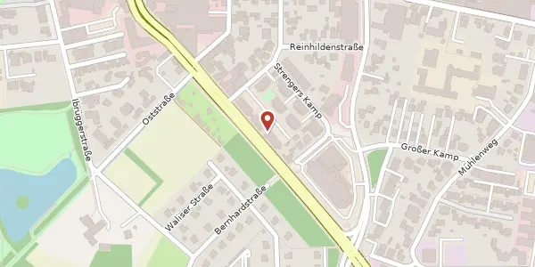 Karte der Umgebung von Winkelstr. 2 B, 33332 Gütersloh
