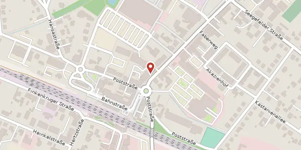 Karte der Umgebung von Bahnhofstraße 79 - 81, 14612 Falkensee