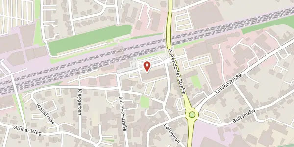 Karte der Umgebung von Am Bahnhof 3, 59302 Oelde