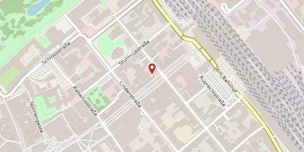 Karte der Umgebung von Heinrichstraße 8, 36037 Fulda