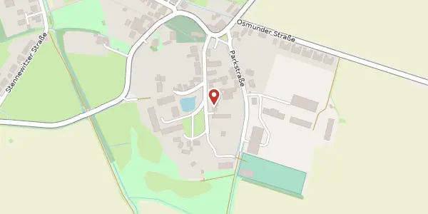 Karte der Umgebung von Thälmannplatz 6, 06184 Kabelsketal/OT Naundorf