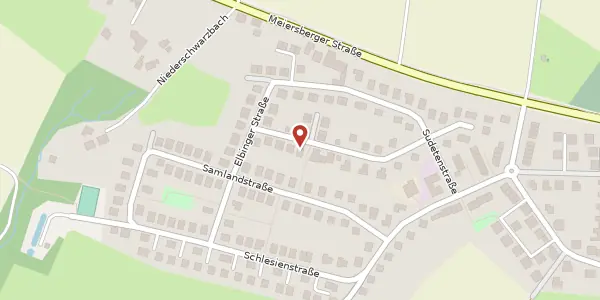 Karte der Umgebung von Mecklenburger Str. 15, 40822 Mettmann