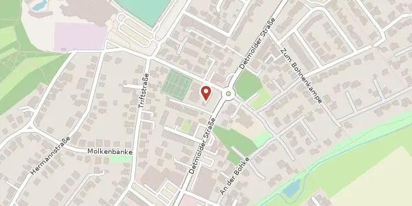 Karte der Umgebung von Detmolder Str. 263, 33175 Bad Lippspringe