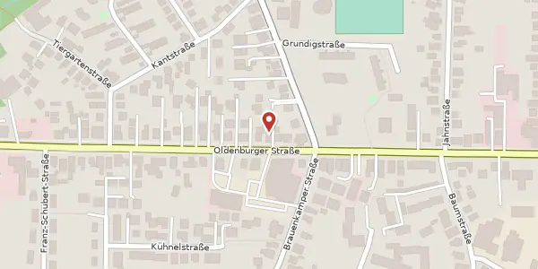 Karte der Umgebung von Oldenburger Str. 131, 27753 Delmenhorst