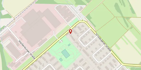 Karte der Umgebung von Bergzaberner Straße 67, 76187 Karlsruhe