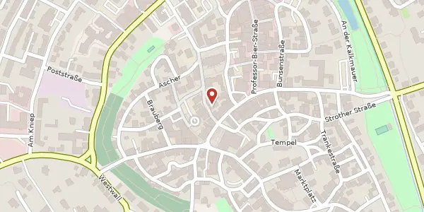 Karte der Umgebung von Kirchstraße 13, 34497 Korbach