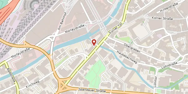 Karte der Umgebung von Koblenzer Str. 18, 57072 Siegen