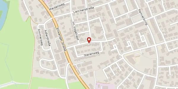 Karte der Umgebung von Finkenweg 12, 74654 Crailsheim