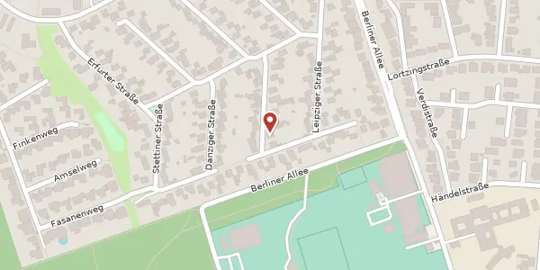 Karte der Umgebung von Königsberger Str. 14, 63225 Langen