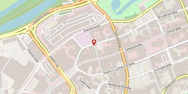 Karte der Umgebung von Rödinghauser Str. 2, 59065 Hamm